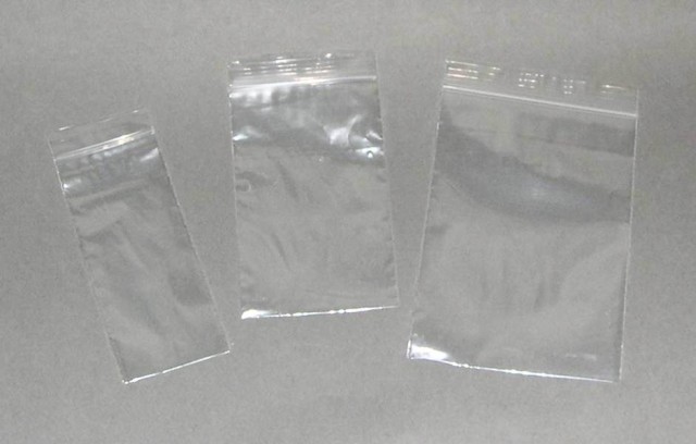 Zip-lock style sample collection bags