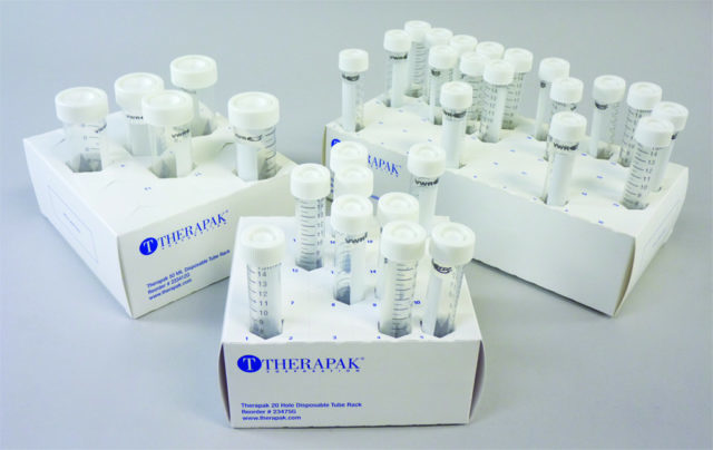 Therapak Disposable Tube Racks 